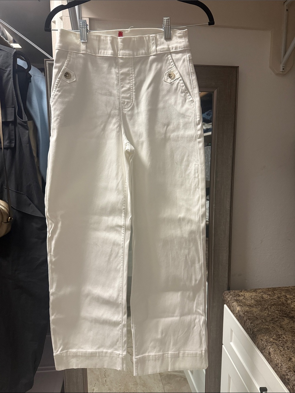 Spanx Women’s White Casual Stretch Pants